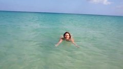 Wife Naked On The Beach - Wife topless at the beach